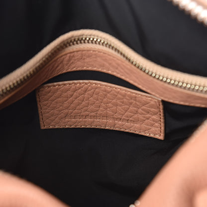 Alexander Wang Pebbled Lambskin Rocco Tan Pale Gold Hardware 6 of 7
