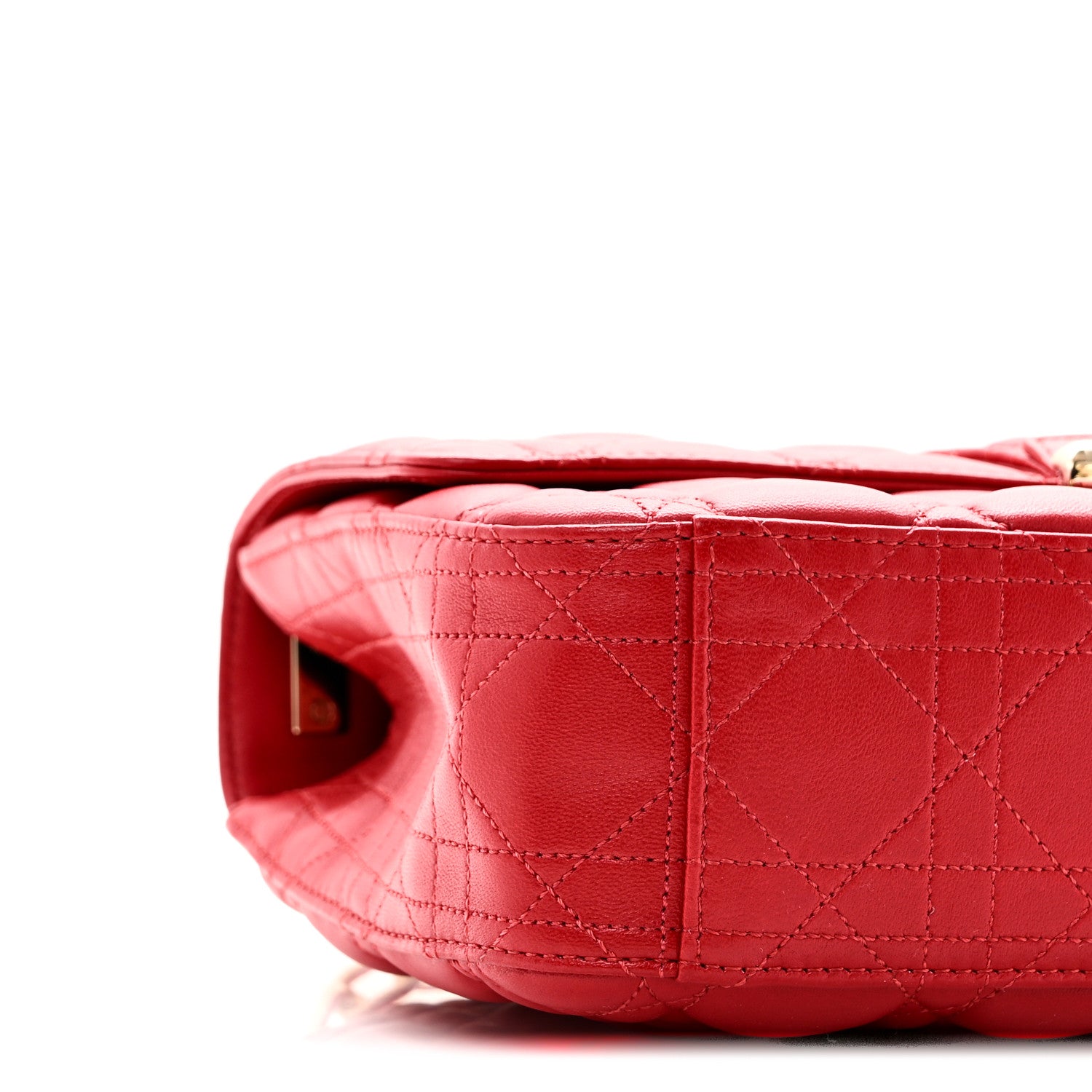 Christian Dior Lambskin Cannage Medium Miss Dior Flap Red 10 of 10
