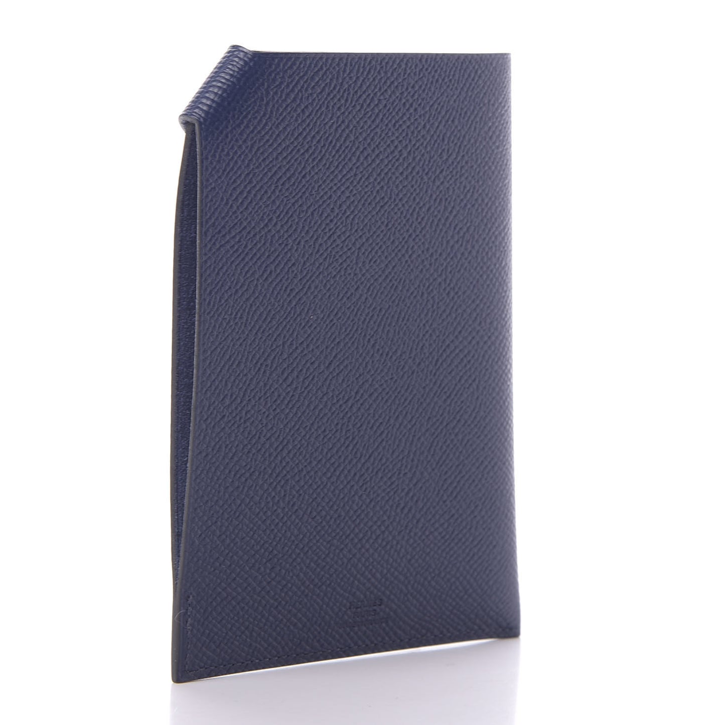Epsom Tarmac PM Passport Holder Bleu Saphir