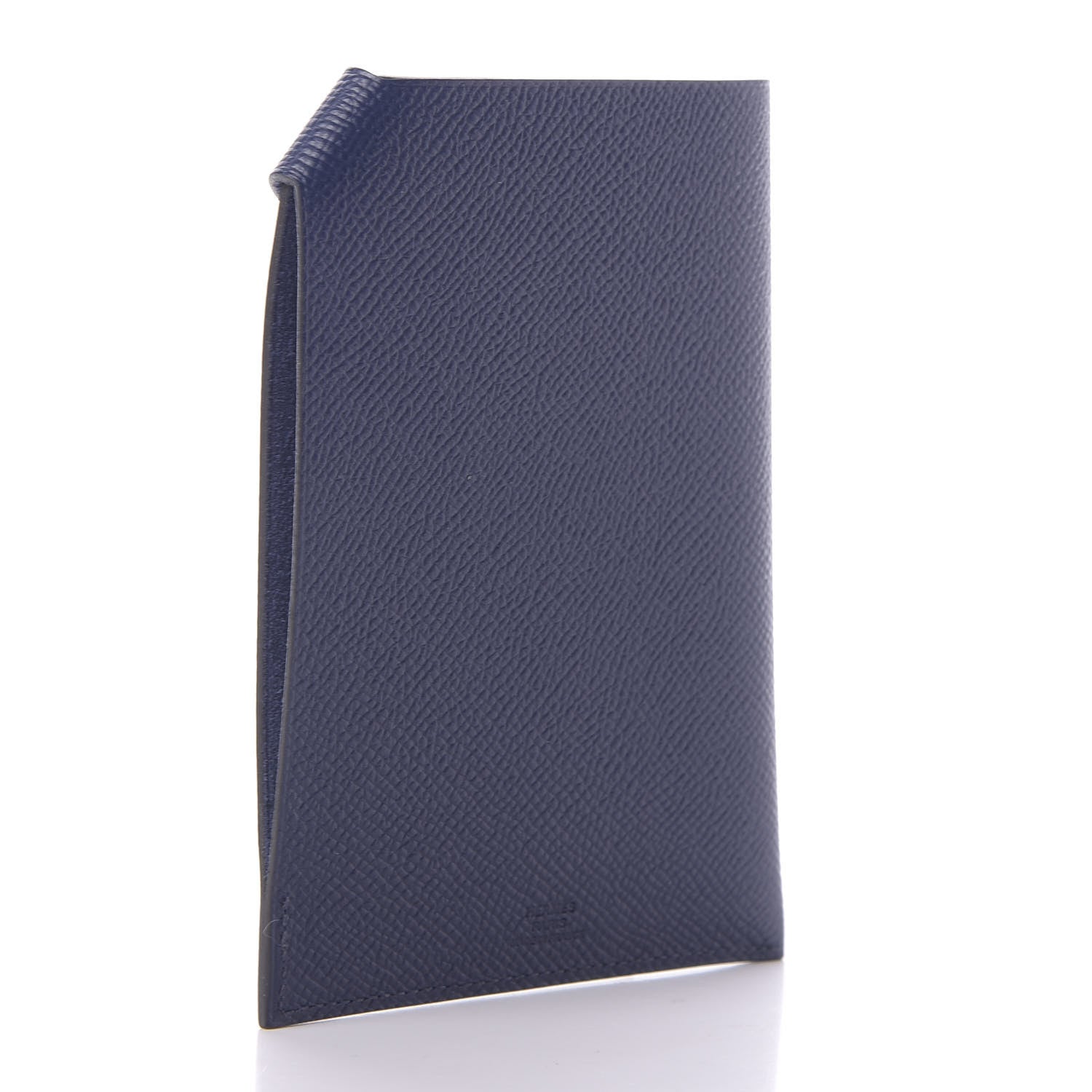 Hermes Epsom Tarmac PM Passport Holder Bleu Saphir 3 of 9