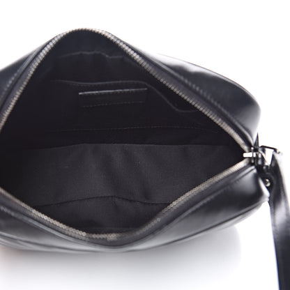 Saint Laurent Calfskin Matelasse Monogram Lou Camera Bag Black 5 of 8