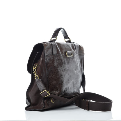 Mulberry Natural Calfskin Ted Convertible Messenger Bag Brown 3 of 10