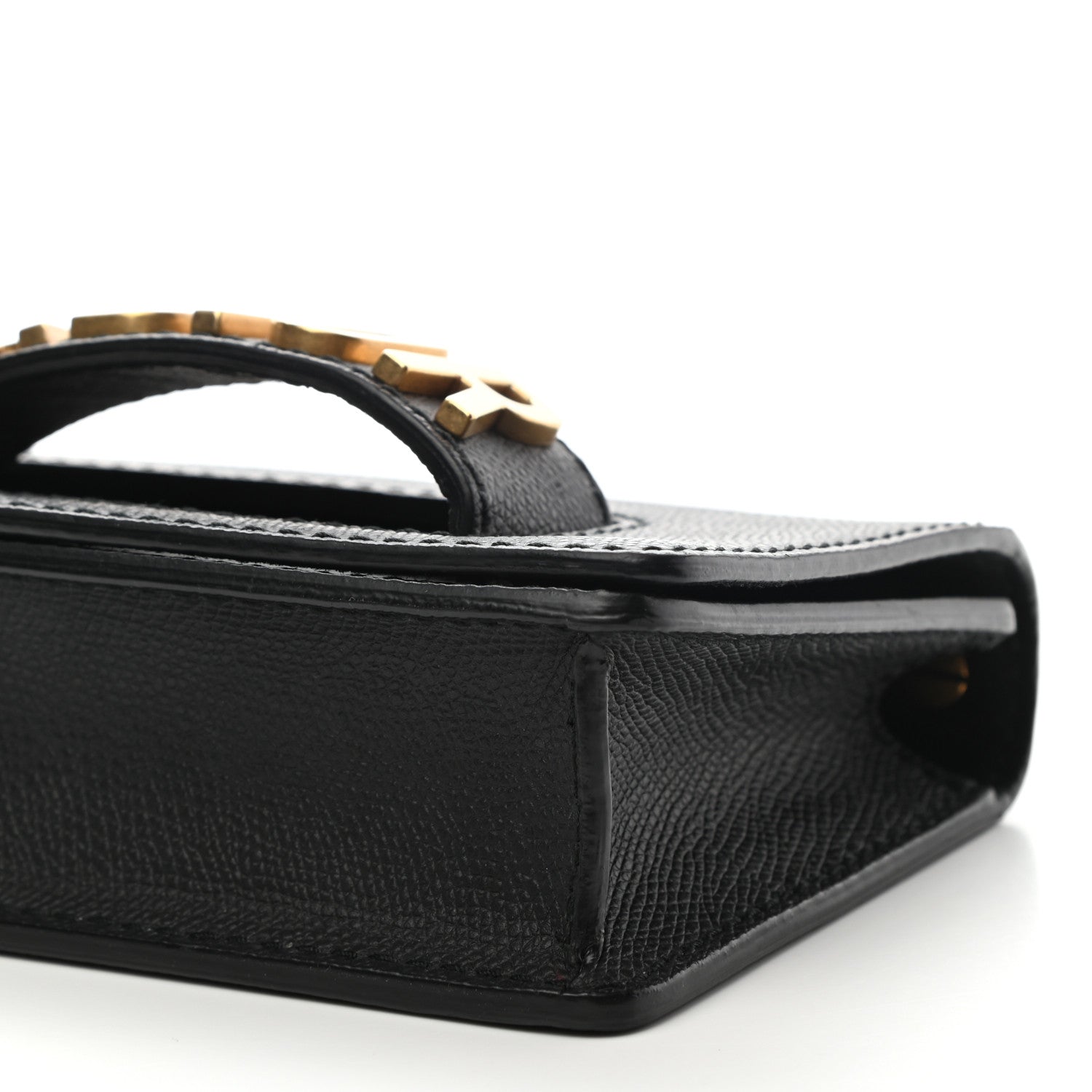 Christian Dior Grained Calfskin Mini J'Adior Chain Flap Bag Black 9 of 9