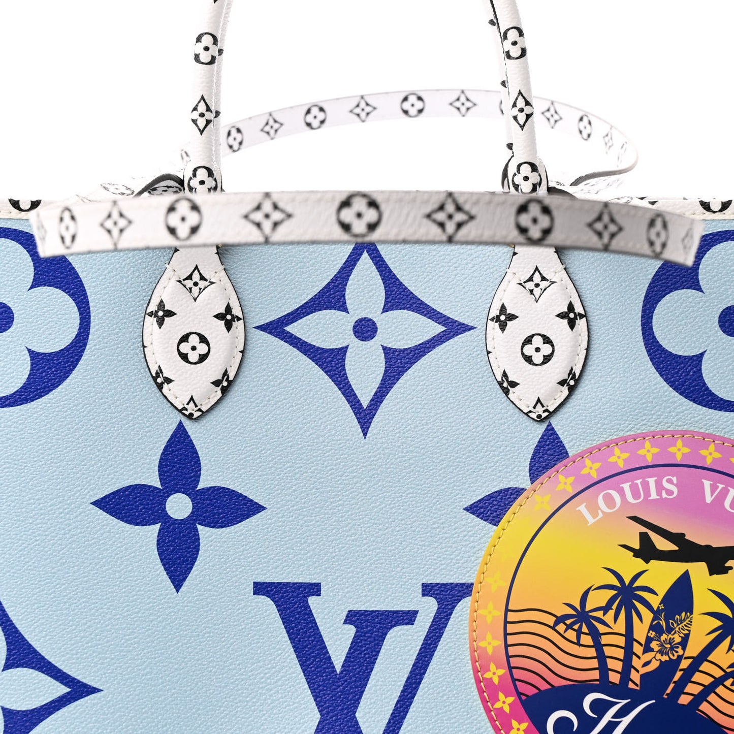 Monogram Giant Hawaii Onthego Blue