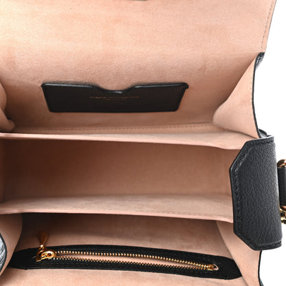 Alexander McQueen Fine Grain Goatskin Box Shoulder Bag 19 Black 5 of 9