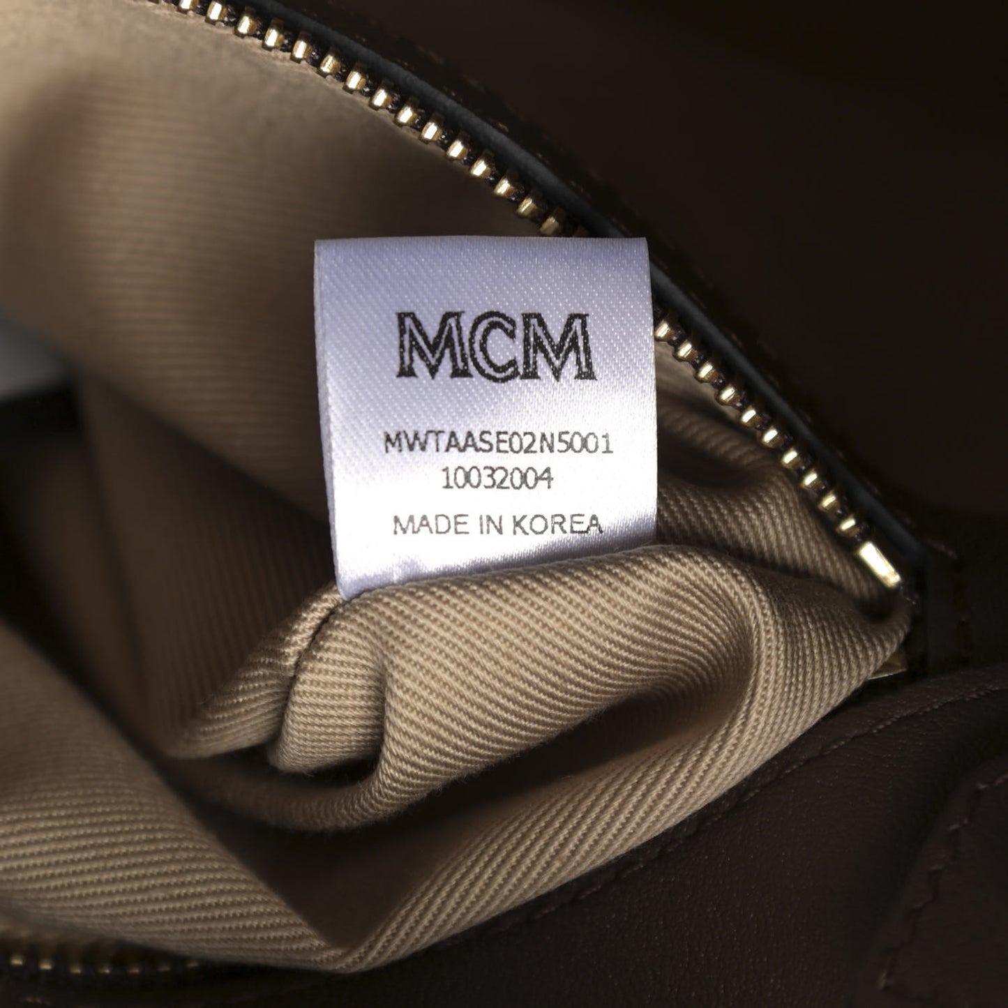 Calfskin Ottomar Monogram Medium Essential Tote Chestnut