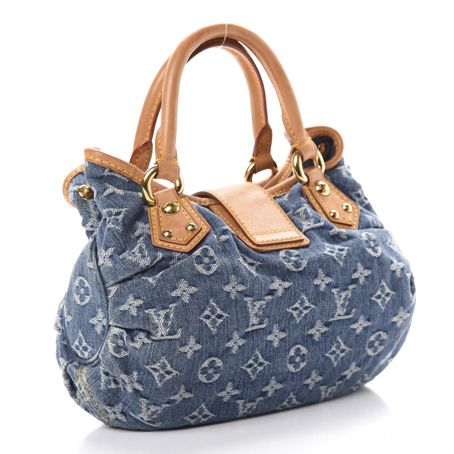 Monogram Denim Pleaty Blue
