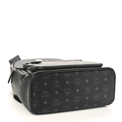 MCM Visetos Medium Stark Backpack Black 4 of 9