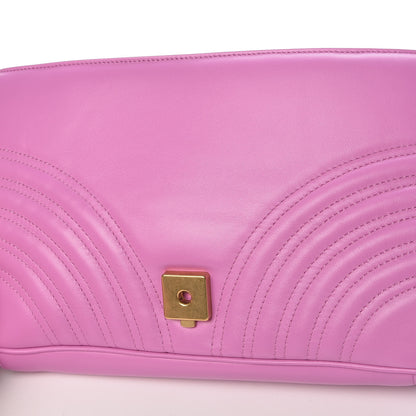 Gucci Calfskin Matelasse Medium GG Marmont Shoulder Bag Candy Mousse 11 of 12