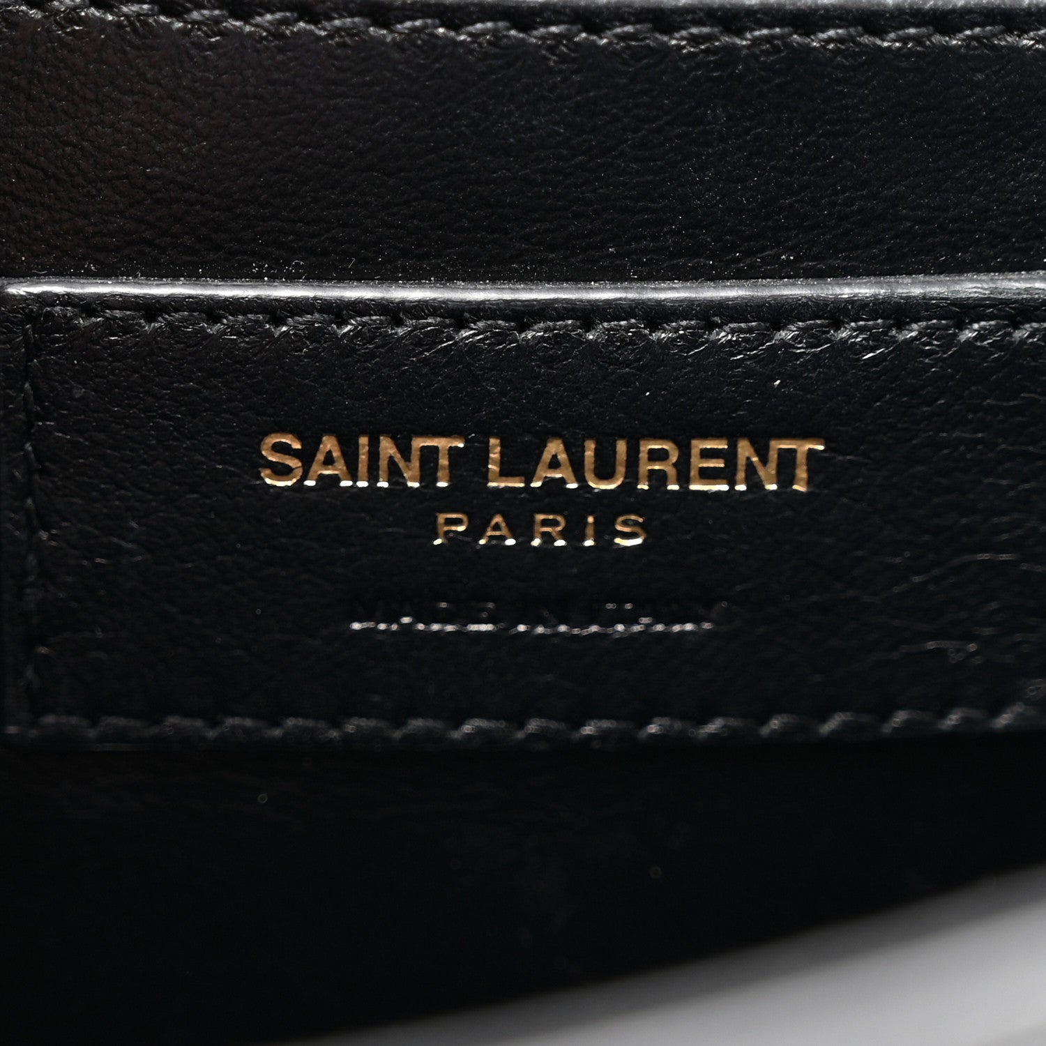 Saint Laurent Grain De Poudre Small Monogram Kate Satchel Black 6 of 10