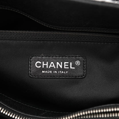 Chanel Caviar Quilted Grand Shopping Tote GST Black 6 of 13