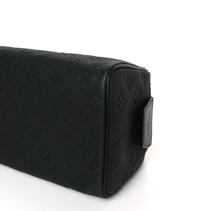Louis Vuitton Taurillon Monogram Dopp Kit Toilet Pouch Black 8 of 8