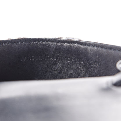 Christian Dior Oblique Nano Saddle Chain Pouch Blue 6 of 8
