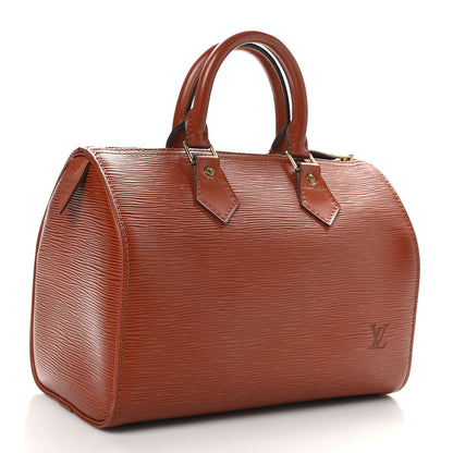 Louis Vuitton Epi Speedy 25 Kenyan Fawn 3 of 10