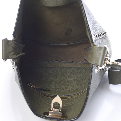 Valentino Garavani Pebbled Calfskin Small Rockstud Flip-Lock Messenger Bag Oasis 5 of 18
