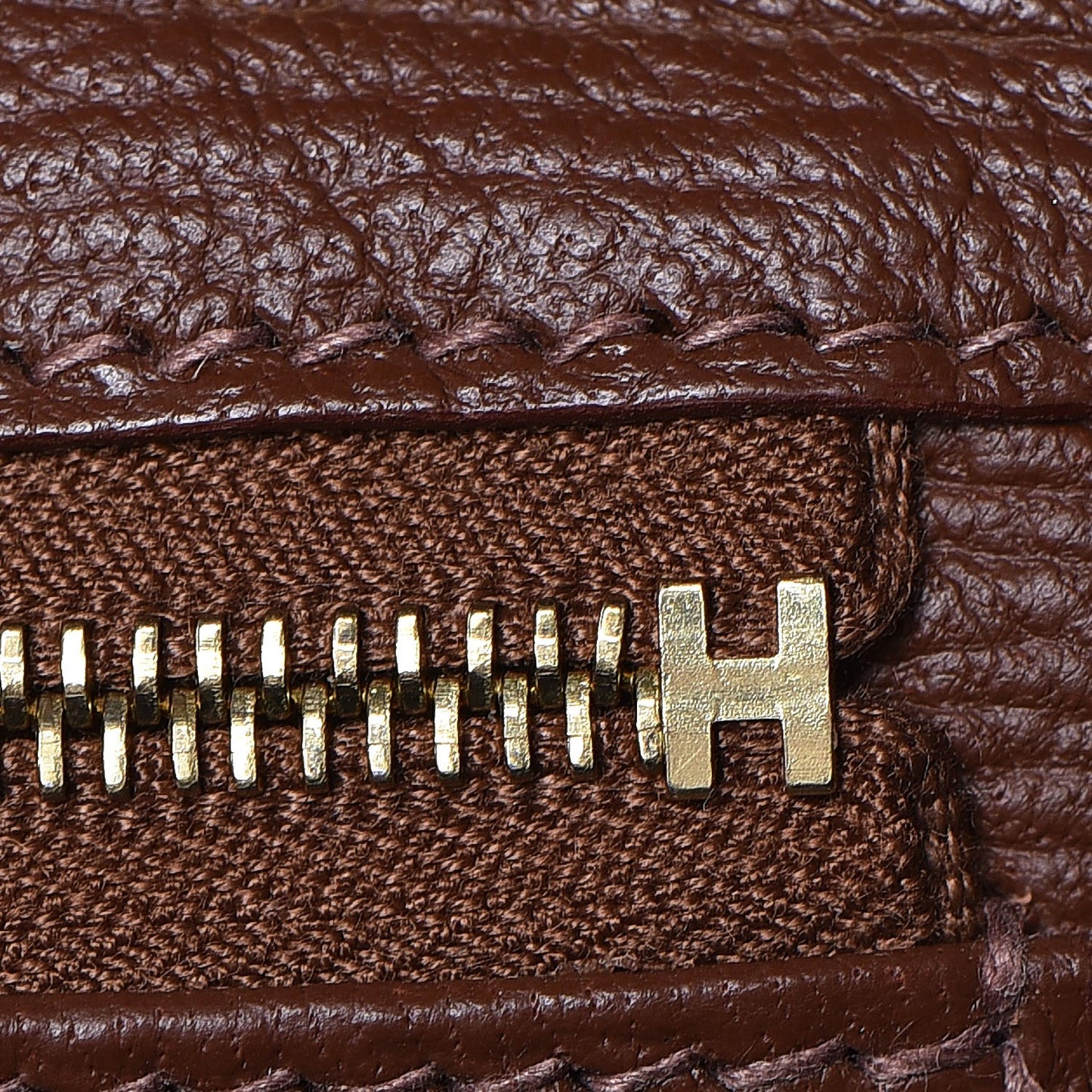 Taurillon Clemence Lizard Club Birkin 30 Gold Marron D'Inde