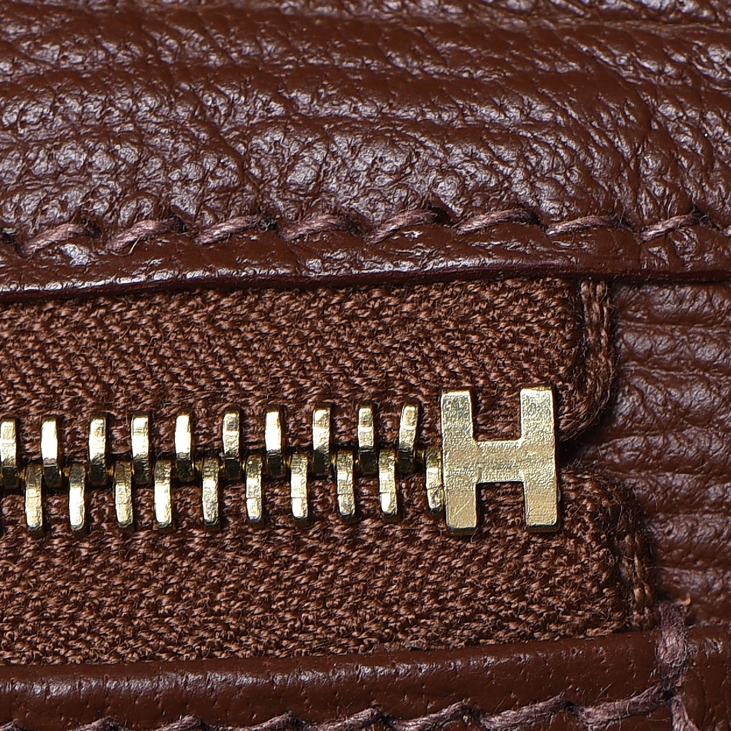 Hermes Taurillon Clemence Lizard Club Birkin 30 Gold Marron D'Inde 20 of 34