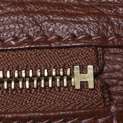 Hermes Taurillon Clemence Lizard Club Birkin 30 Gold Marron D'Inde 20 of 34