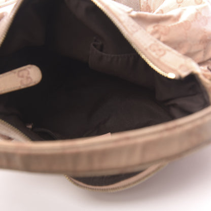 Gucci Crystal Monogram Web Hobo Blush 5 of 13