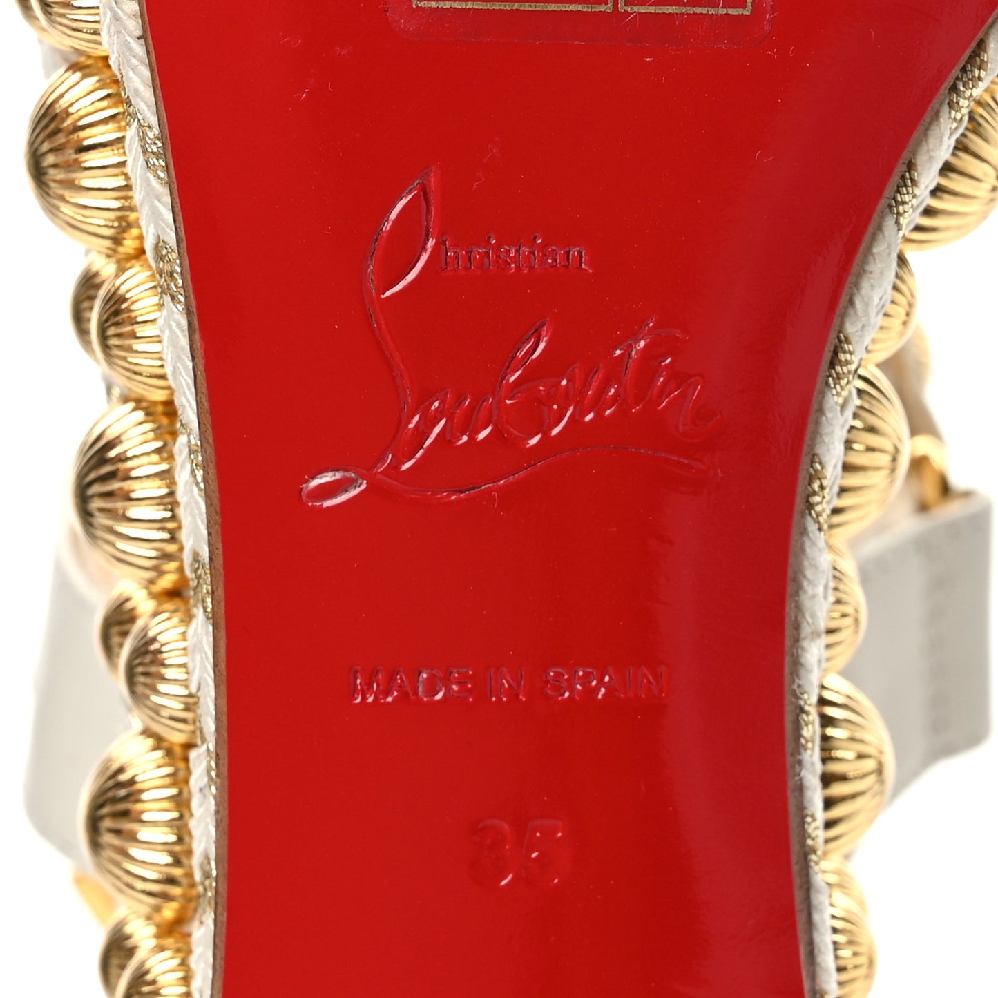 Shiny Nappa Rondaclou 60 Platform Sandals 35 Latte