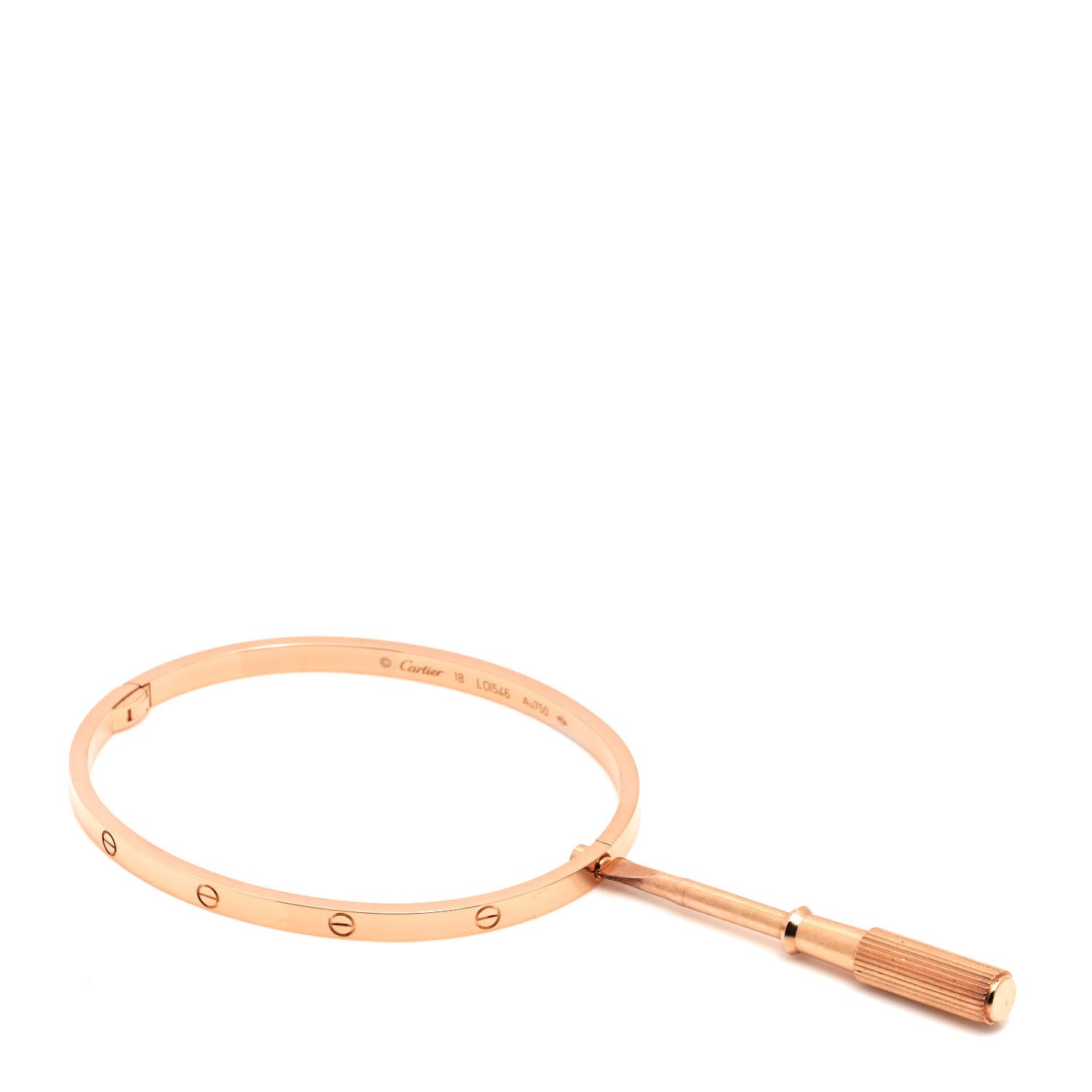 18K Pink Gold Small LOVE Bracelet 18