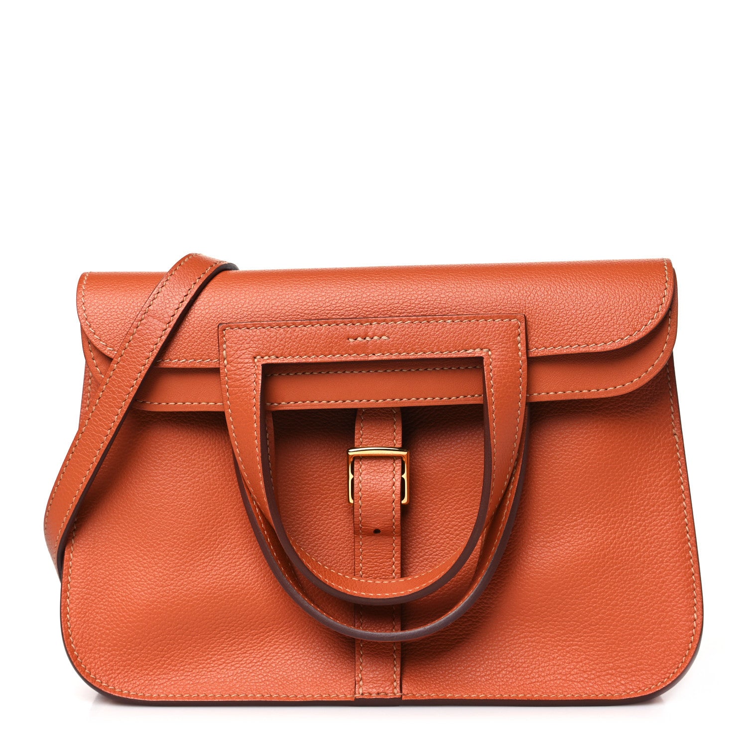 HERMES Evercolor Halzan 25 Blush