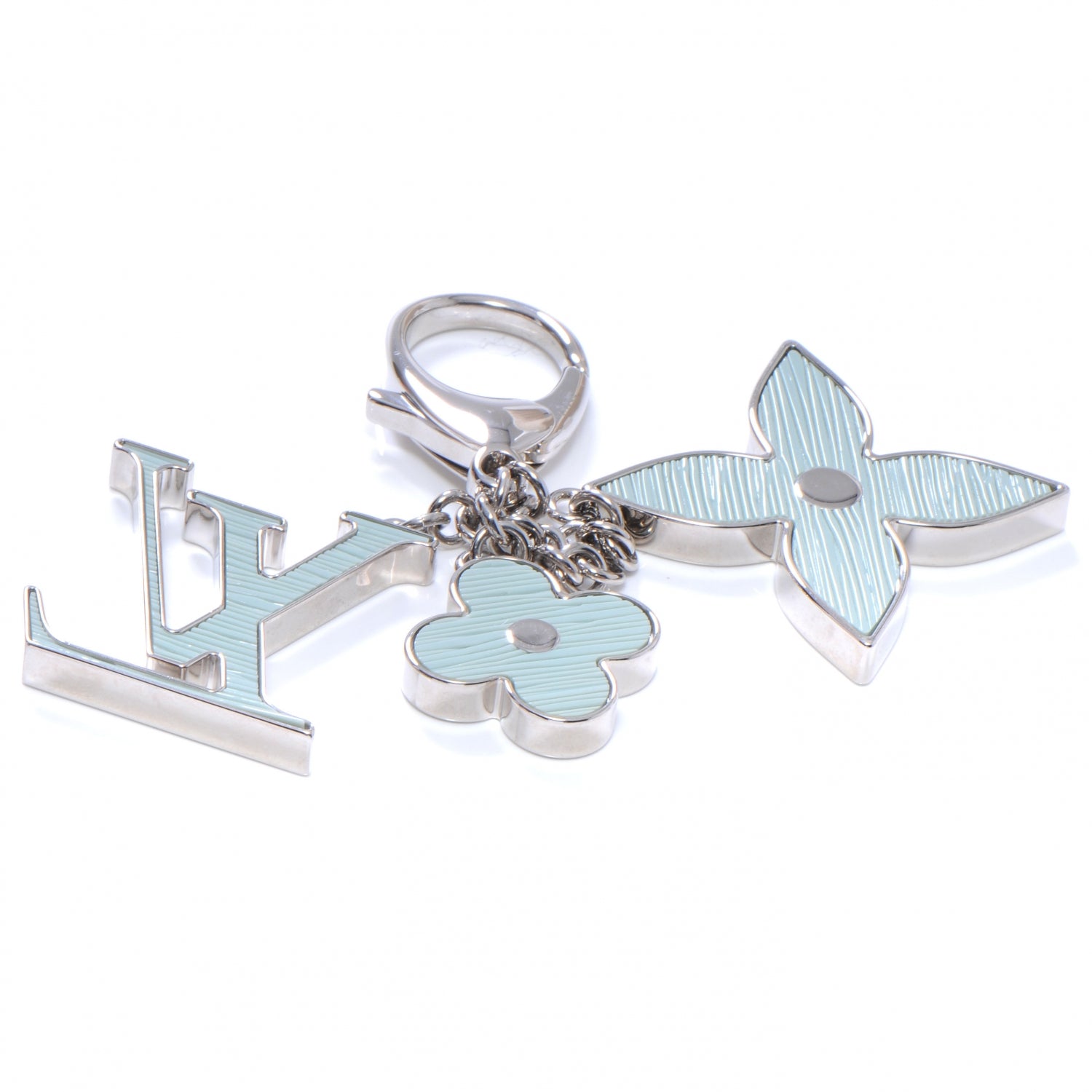 Louis Vuitton Fleur d Epi Bag Charm Amande 2 of 2