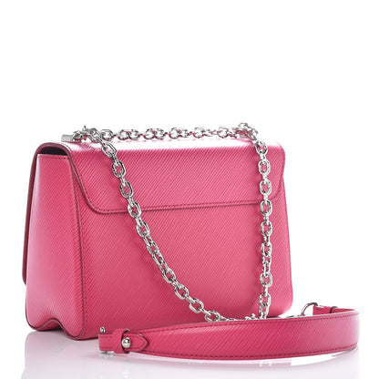 Louis Vuitton Epi Twist Shoulder Bag MM Hot Pink 3 of 9