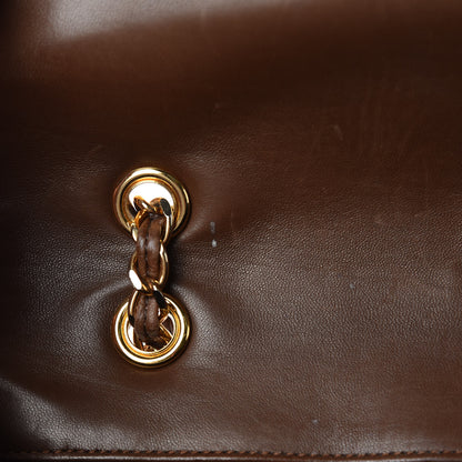 Chanel Lambskin Quilted Timeless CC Small Single Flap Brown 7 of 13