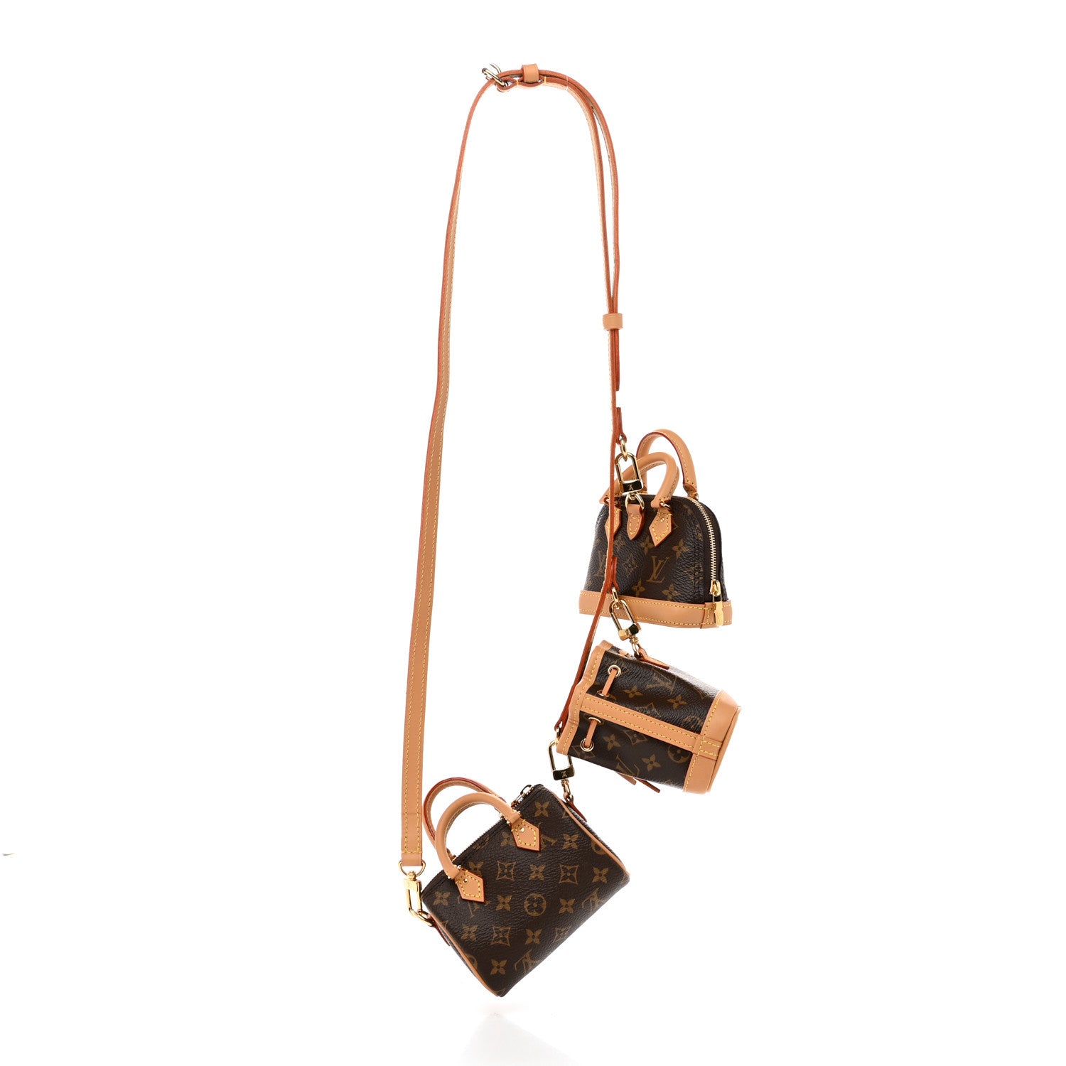 Louis Vuitton Monogram Trio Mini Icones 3 of 12