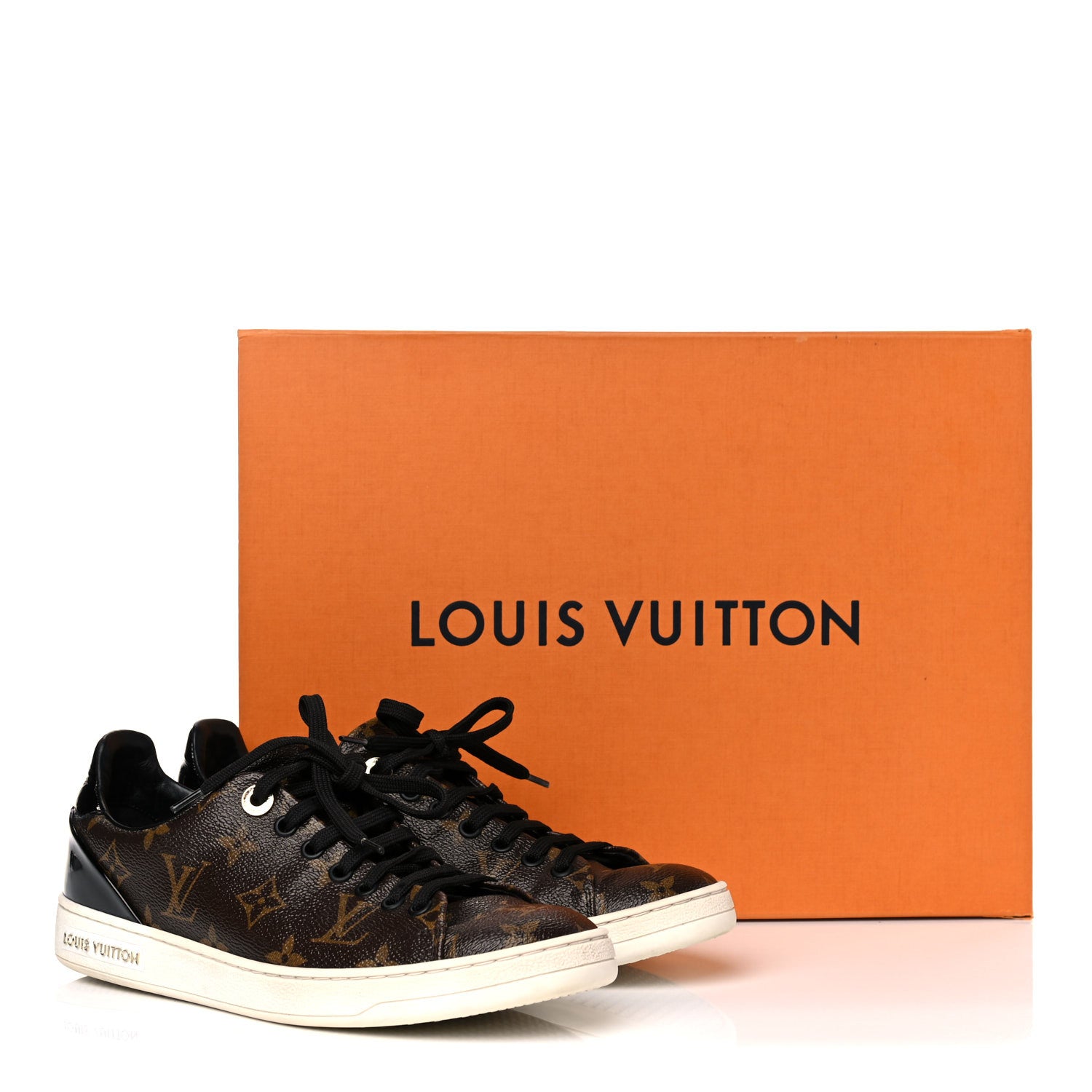 Louis Vuitton Patent Monogram Frontrow Sneakers 36.5 25 of 25