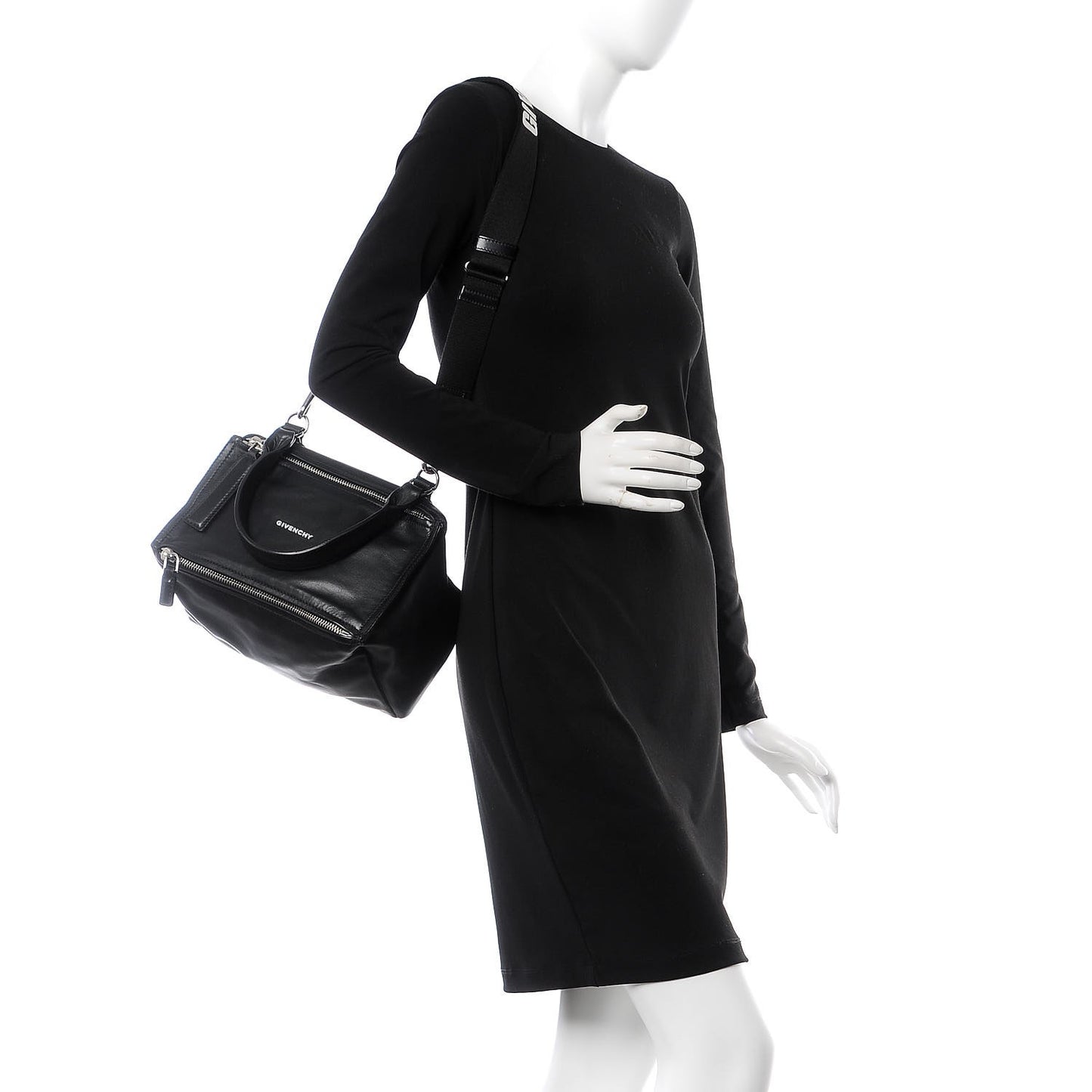 Calfskin Small Pandora Black