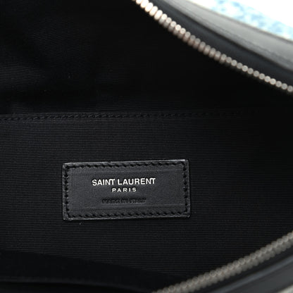 Saint Laurent Denim Grunge Belt Bag Faded Blue 6 of 8