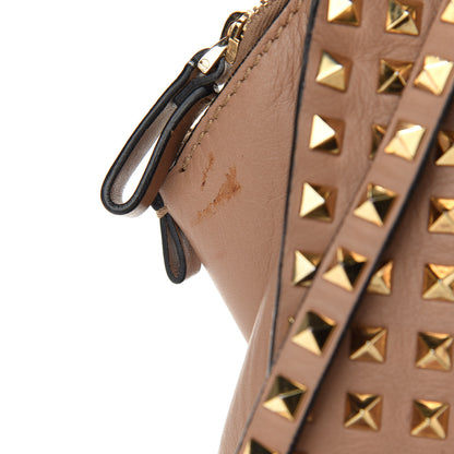 Valentino Garavani Vitello Rockstud All Over Dome Shopper Taupe 17 of 17