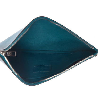 Louis Vuitton Epi Neverfull Pochette MM GM Cyan 5 of 7