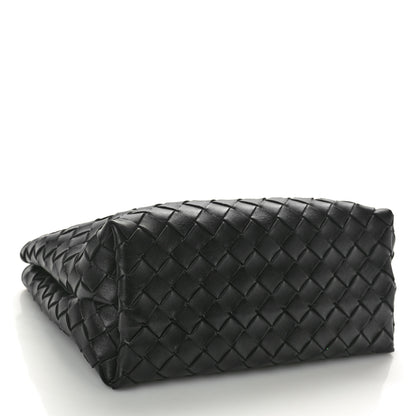 Bottega Veneta Nappa Intrecciato Small Andiamo With Chain Shoulder Bag Black 4 of 8