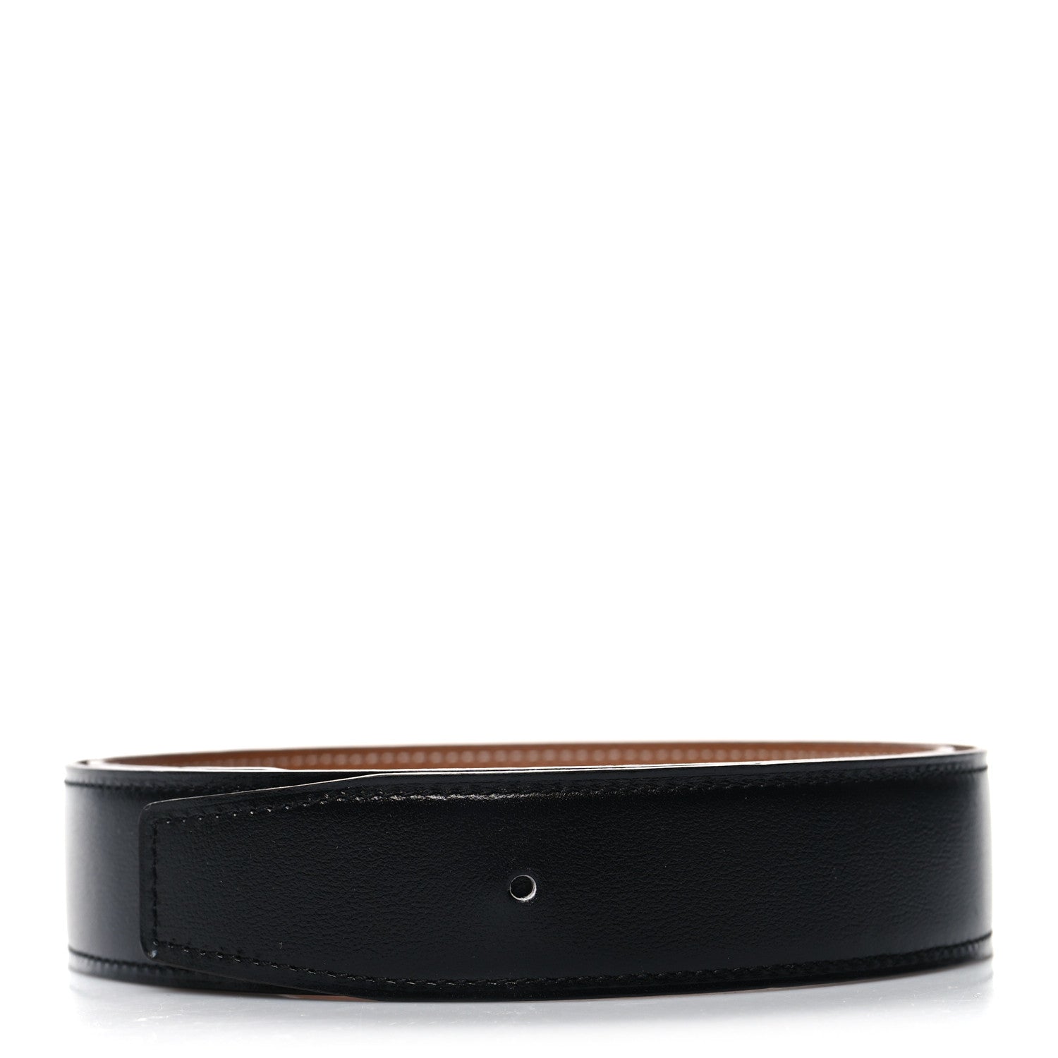 Hermes Box Togo 32mm Belt Strap 75 30 Black Gold 1 of 5