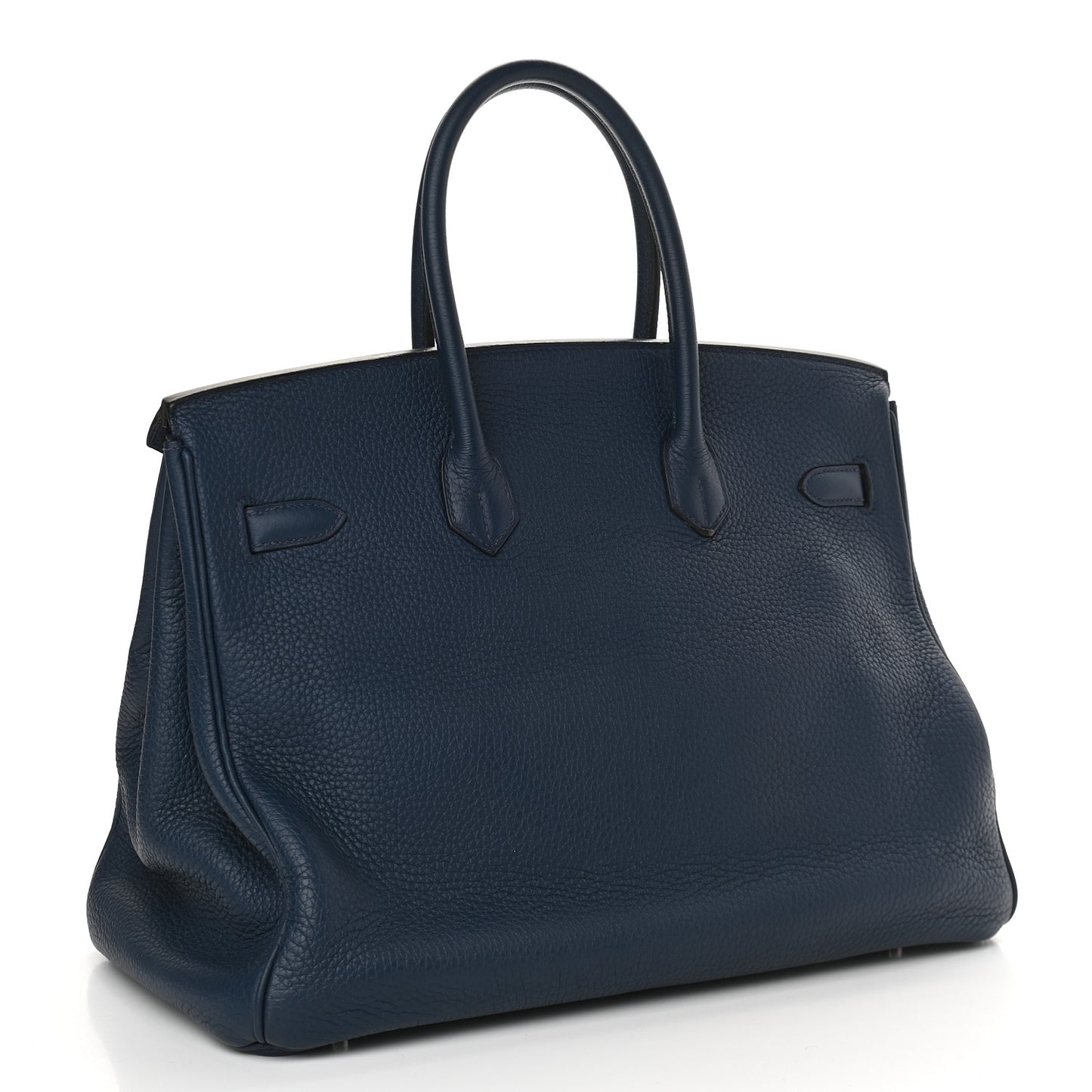 Taurillon Clemence Birkin 35 Bleu De Malte