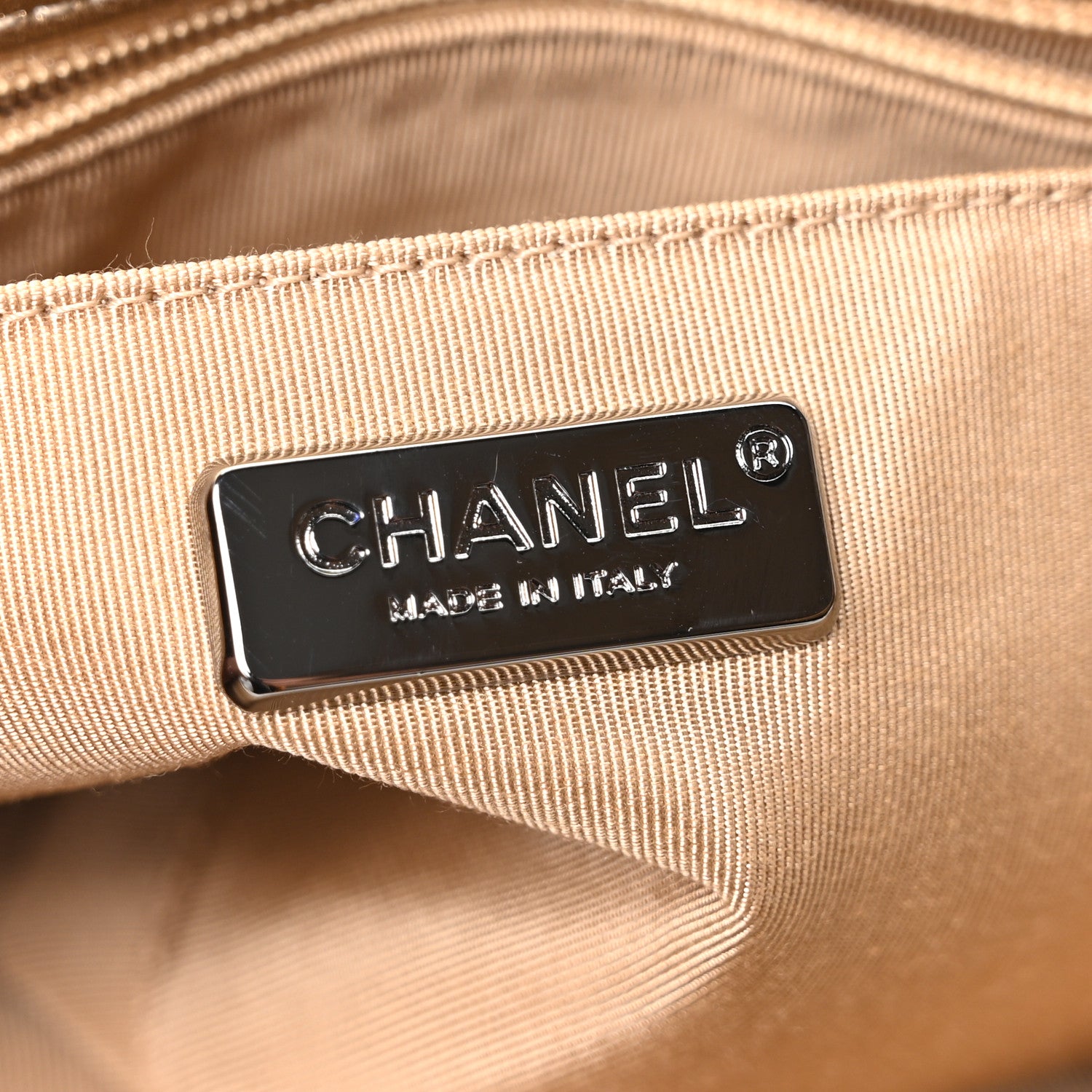 Chanel Perforated Metallic Lambskin Small CC Medals Flap Gold 6 of 10