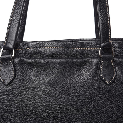 Prada Vitello Daino Light Tote Black 11 of 13