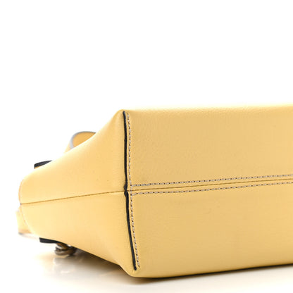 Fendi Vitello Dolce Crystal Croc Tail Mini By The Way Boston Bag Yellow 10 of 11