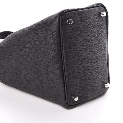 Hermes Taurillon Clemence Picotin Lock 18 PM Black 8 of 10