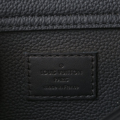 Louis Vuitton Grained Calfskin Aerogram Takeoff Sling Black 6 of 8