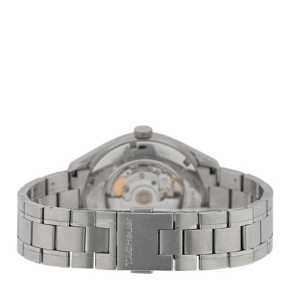 Tag Heuer Stainless Steel 38.5mm Carrera Calibre 5 Automatic Watch Black WV211B 3 of 5