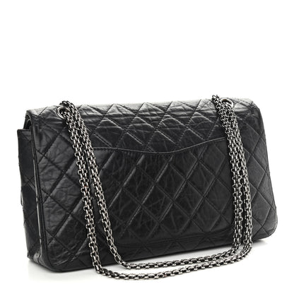 Chanel Aged Calfskin Quilted 2.55 Reissue 227 Flap Black 3 of 16