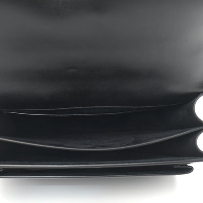 Saint Laurent Calfskin Large Monogram Sunset Black 5 of 10