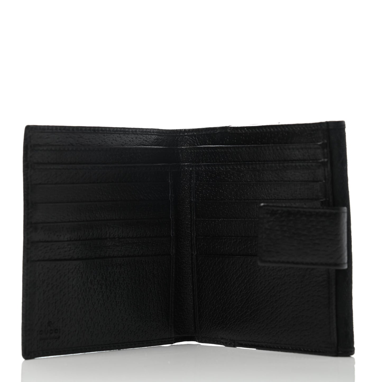 Monogram French Flap Wallet Black