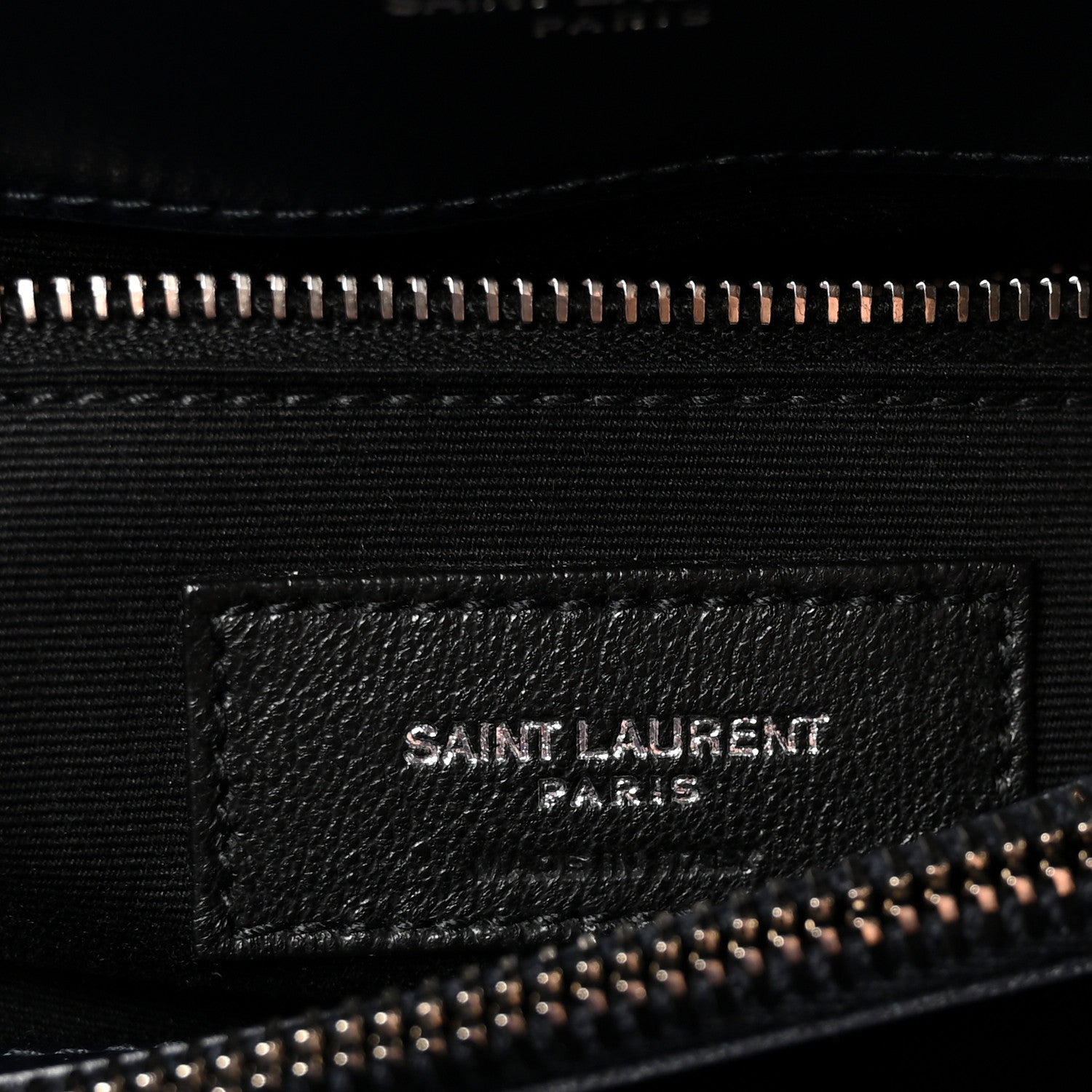 Saint Laurent Calfskin Y Quilted Monogram Medium Loulou Chain Satchel Deep Marine 6 of 9