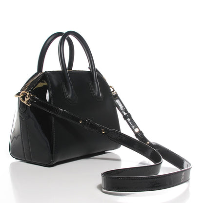 Givenchy Rubber Effect Calfskin Mini Antigona Black 13 of 20