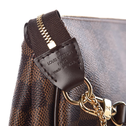 Louis Vuitton Damier Ebene Eva Clutch 6 of 7